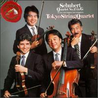 Franz Schubert: Quartet No.15 in G - Kazuhide Isomura (viola); Kikuei Ikeda (violin); Peter Oundjian (violin); Sadao Harada (cello); Tokyo String Quartet