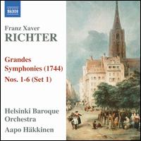 Franz Xaver Richter: Grandes Symphonies, Nos. 1-6 - Helsinki Baroque Orchestra; Aapo Hkkinen (conductor)
