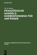 Franzosische Handelskorrespondenz Fur Anfanger