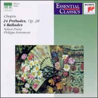 Frederic Chopin: 24 Preludes, Op 28 - Nelson Freire (piano); Philippe Entremont (piano); Helmuth Kolbe (conductor)