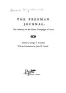 Freeman Journal: Infantry in the Sioux Campaign of 1876