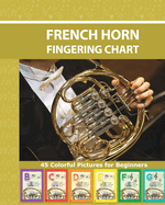 French Horn Fingering Chart: 45 Colorful Pictures for Beginners