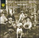 Fricker, Rawsthorne, Vaughan Williams: Violin Sonatas