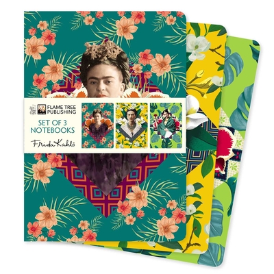 Frida Kahlo Set of 3 Standard Notebooks - Flame Tree Studio (Creator)