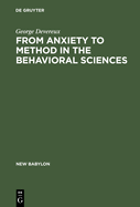 From anxiety to method in the behavioral sciences.