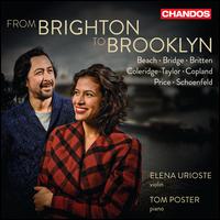 From Brighton to Brooklyn - Elena Urioste (violin); Tom Poster (piano)