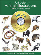Full-Color Animal Illustrations CD-ROM and Book
