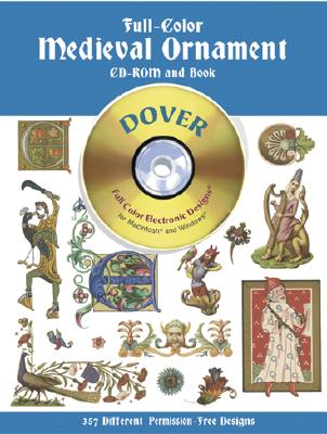 Full-Color Medieval Ornament CD-ROM and Book - Dover Publications Inc
