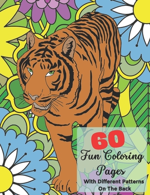 Fun Coloring Pages: With different patterns on the back - Royer, Jean