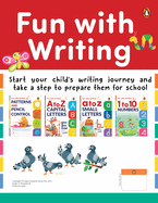 Fun with Writing (Pack of 4 Books): A Set of 4 Activity Books for Preschool Kids, Toddlers Book for 3+ [Penguin Early Learning Series]