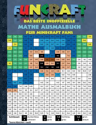 Funcraft - Das beste inoffizielle Mathe Ausmalbuch f?r Minecraft Fans - Taane, Theo Von