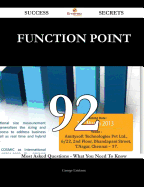 Function Point 92 Success Secrets - 92 Most Asked Questions on Function Point - What You Need to Know