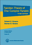 Function Theory of One Complex Variable