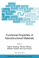 Functional Properties of Nanostructured Materials