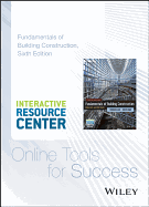 Fundamentals of Building Construction: Materials and Methods, 6e Interactive Resource Center Access Card