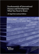 Fundamentals of International Finance and Development: What You Need to Know