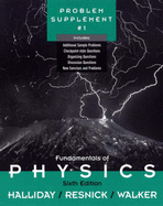 Fundamentals of Physics,, Problem Supplement No. 1