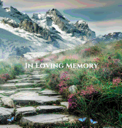 Funeral Guest Book, "In Loving Memory", Memorial Service Guest Book, Condolence Book, Remembrance Book for Funerals or Wake: HARDCOVER. A lasting keepsake for the family.