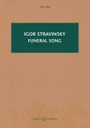 Funeral Song, Op. 5: Hawkes Pocket Score 1592