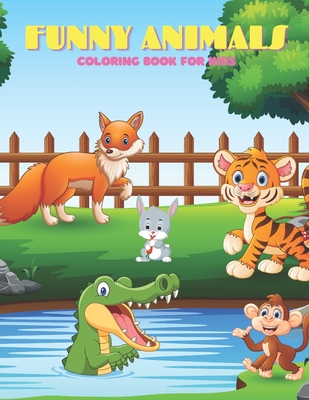 FUNNY ANIMALS - Coloring Book For Kids - Shannon, Kathleen
