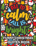 Funny Christmas Quote Book