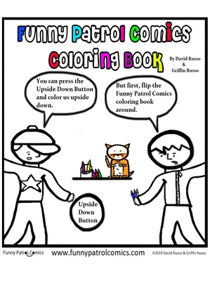 Funny Patrol Comics Coloring Book - Russo, Griffin, and Russo, David