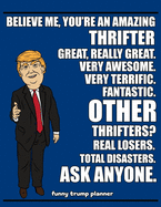 Funny Trump Planner: 2020 Planner for Thrifters (Thrifting Gifts)