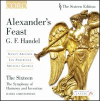G.F. Handel: Alexander's Feast - Andrew Lawrence-King (harp); Erin Headley (lironi); Ian Partridge (tenor); Michael George (bass); Nancy Argenta (soprano);...