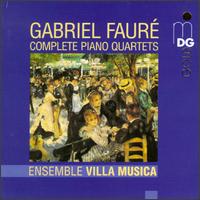 Gabriel Fauré: Complete Piano Quartets - Enrique Santiago (viola); Kalle Randalu (piano); Martin Ostertag (cello); Thomas Brandis (violin); Ensemble Villa Musica