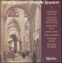 Gabriel Faur: Requiem; Maurice Durufl: Requiem - English Chamber Orchestra (chamber ensemble); John Scott (organ); Thomas Trotter (organ); Corydon Singers (choir, chorus);...