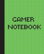 Gamer Notebook: The Game is Never Over. Perfect Unique Gift Idea Wide Ruled Notebook, Composition Sketch Book to write in for Mens Women Girl Boy under 10$