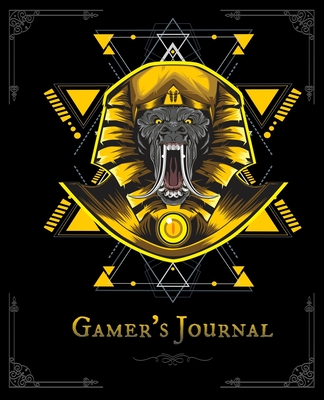 Gamer's Journal: RPG Role Playing Game Notebook - Golden Egypt Kong (Gamers series) - Notebooks, Amazing