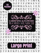 Gardening & Flowers Large Print Word Search