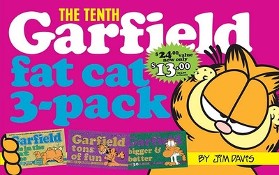 Garfield Fat Cat 3-Pack #10: Contains: Garfield Life in the Fat Lane (#28); Garfield Tons of Fun (#29); Garfield Bigger and Better (#30)) - Davis, Jim