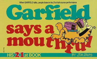 Garfield Says a Mouthful - Davis, Jim