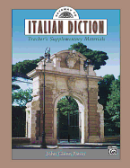 Gateway to Italian Diction: Teacher's Supplementary Materials