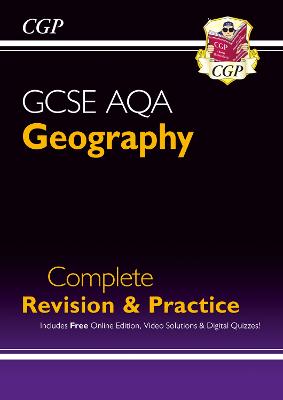 GCSE Geography AQA Complete Revision & Practice includes Online Edition, Videos & Quizzes: for the 2025 and 2026 exams - CGP Books (Editor)