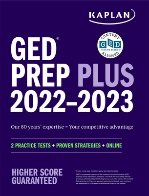 GED Test Prep Plus 2022-2023, Includes 2 Practice Tests, Online Study Resources, Proven Strategies to Pass the Exam - Van Slyke, Caren