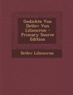 Gedichte Von Detlev Von Liliencron