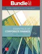 Gen Combo Looseleaf Essentials of Corporate Finance; Connect Access Card