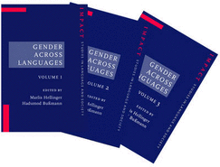 Gender Across Languages: The Linguistic Representation of Women and Men. 3 Volumes (Set) - Hellinger, Marlis (Editor), and Bumann, Hadumod, Dr. (Editor)