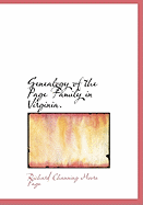 Genealogy of the Page Family in Virginia