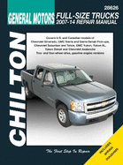 General Motors Full-Size Trucks Chilton Repair Manual for 2007-14