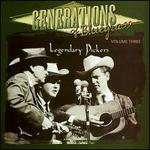Generations of Bluegrass, Vol. 3: Legendary Pickers