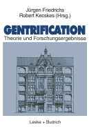 Gentrification: Theorie Und Forschungsergebnisse