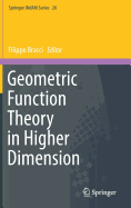 Geometric Function Theory in Higher Dimension