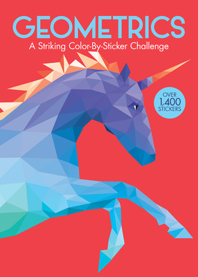 Geometrics: A Striking Color-By-Sticker Challenge - 