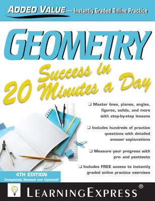 Geometry Success in 20 Minutes a Day - Learningexpress LLC