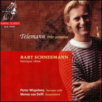 Georg Philipp Telemann: Trio Sonatas - Bart Schneemann (baroque oboe); Frans Robert Berkhout (bassoon); Pieter Wispelwey (baroque cello); Siebe Henstra (organ)