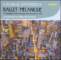 George Antheil's Ballet Mcanique - Alan Raff (percussion); Andy Bowman (xylophone); Charles Castleman (violin); Clifton Hardison (xylophone);...